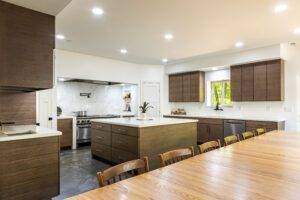 Island and countertop